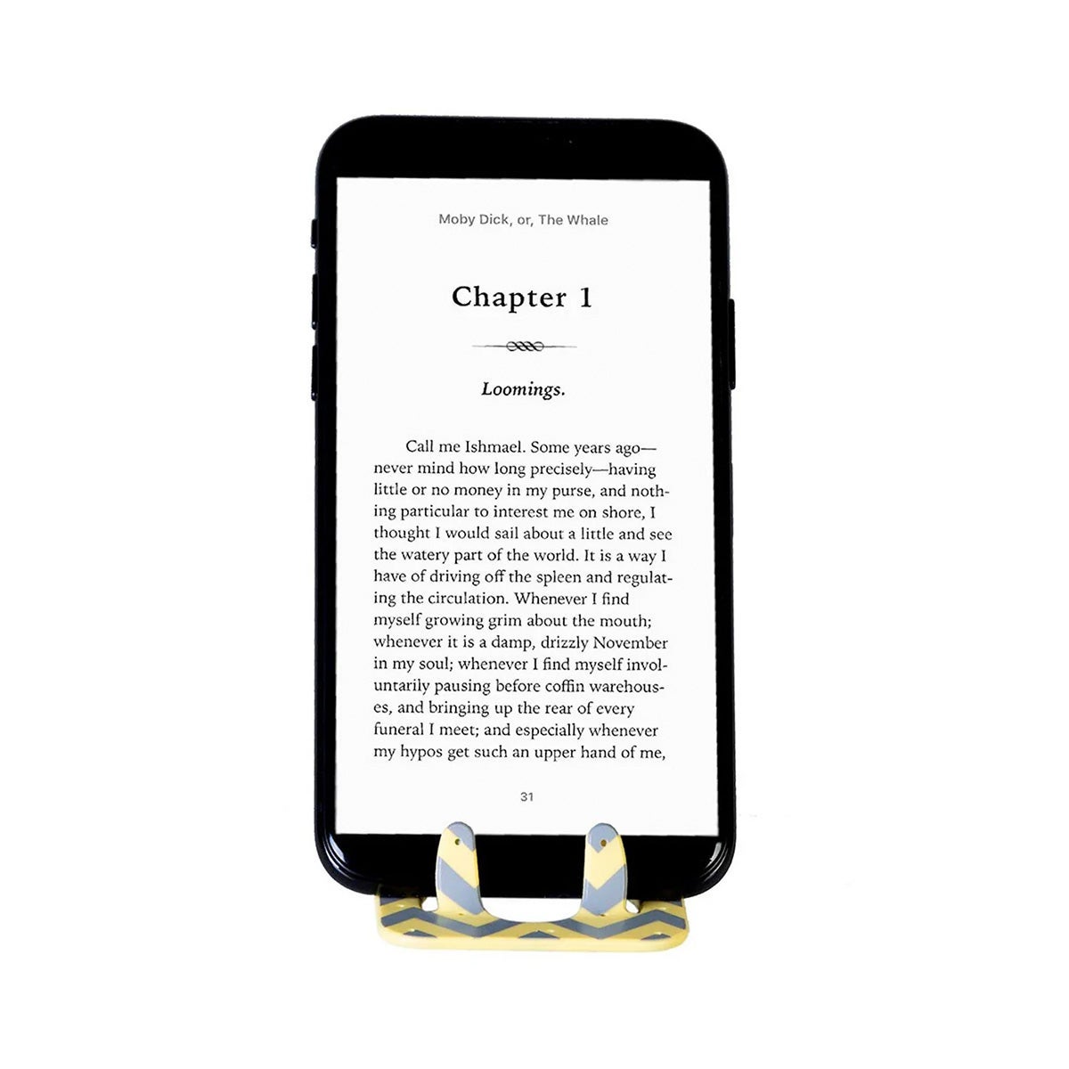 Mobilholder Flexistand Yellow Chevron