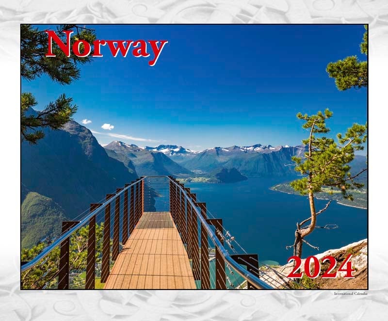 Kalender 2024 Norway int. kalendarie