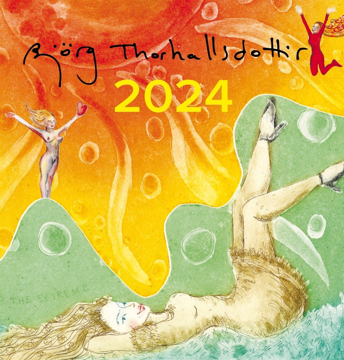 Kalender 2024 Björg Thorhallsdottir 31x33cm