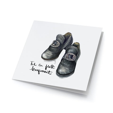 Kort konfirmasjon Bunadsko Emmeselle