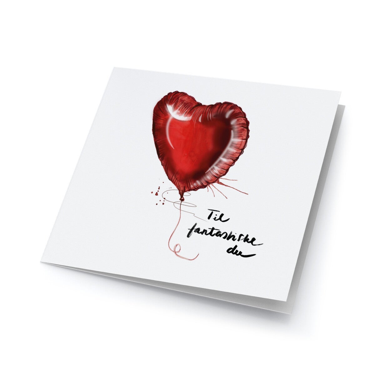 Kort Hjerteballong Emmeselle