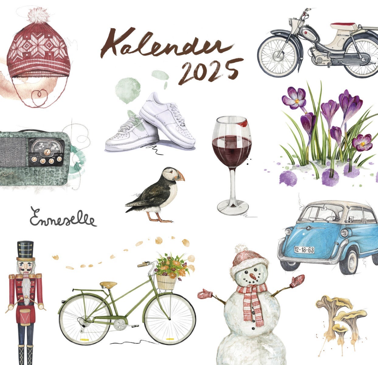 Kalender Emmeselle 2025