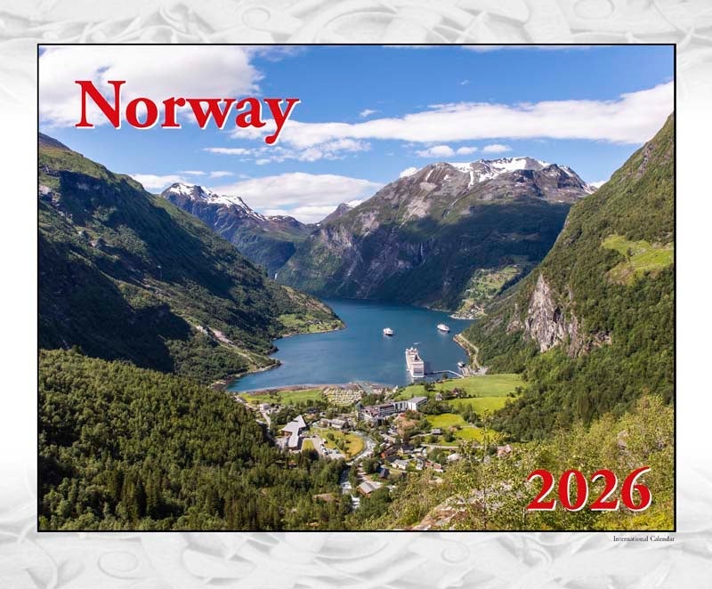 NK Norway kalender stor 2026