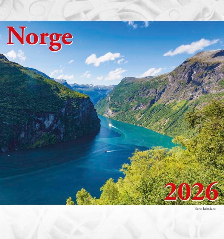 NK Norge postkortkalender 2026