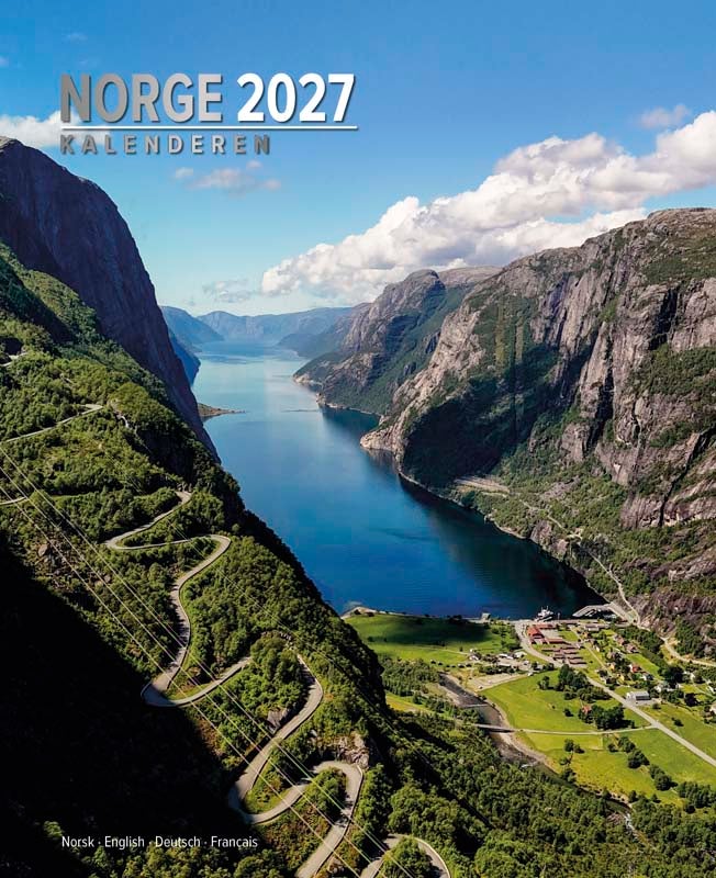 Kalender Norge Sør Vest 2027