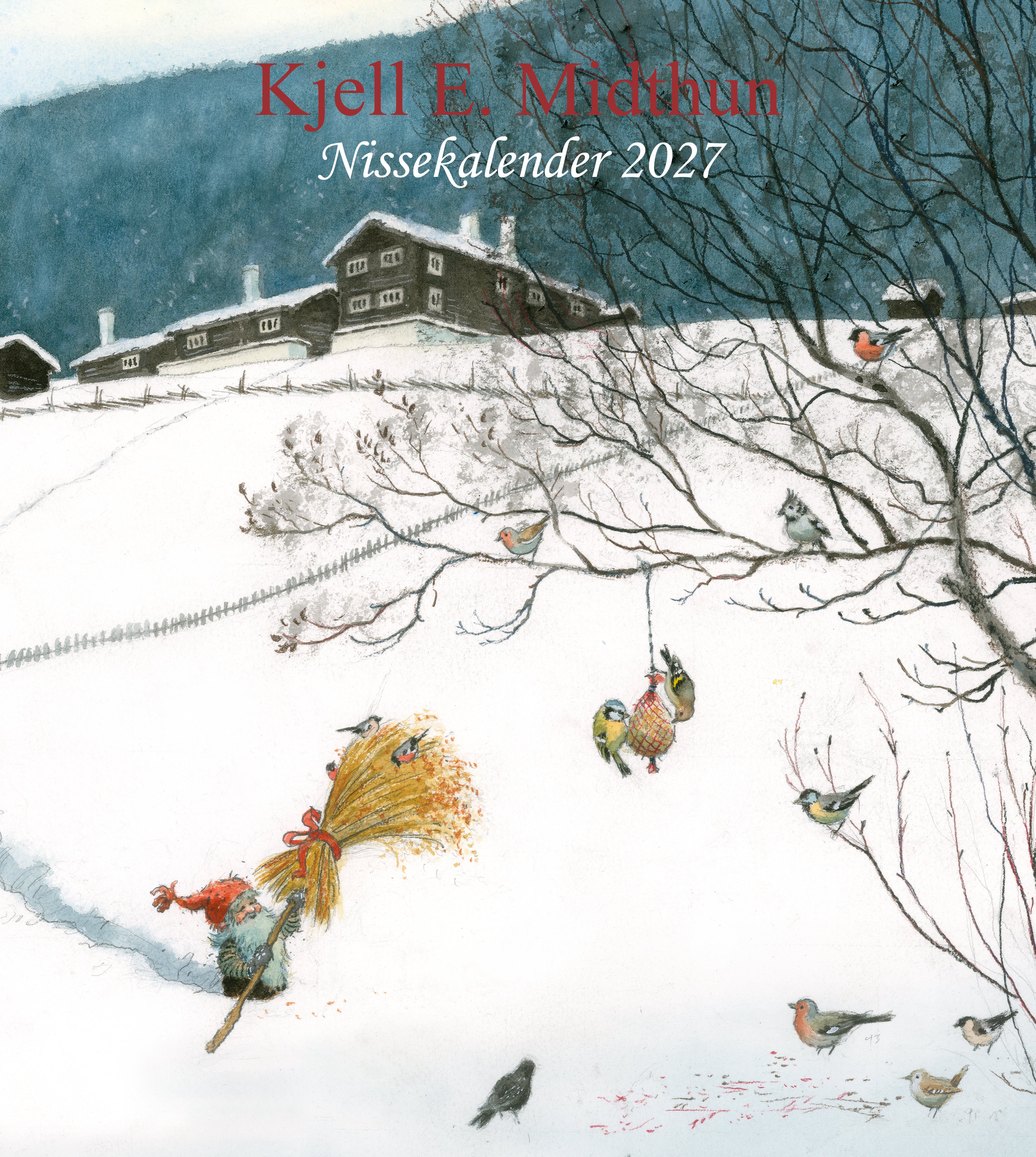 Kalender Nisse Midthun 2027