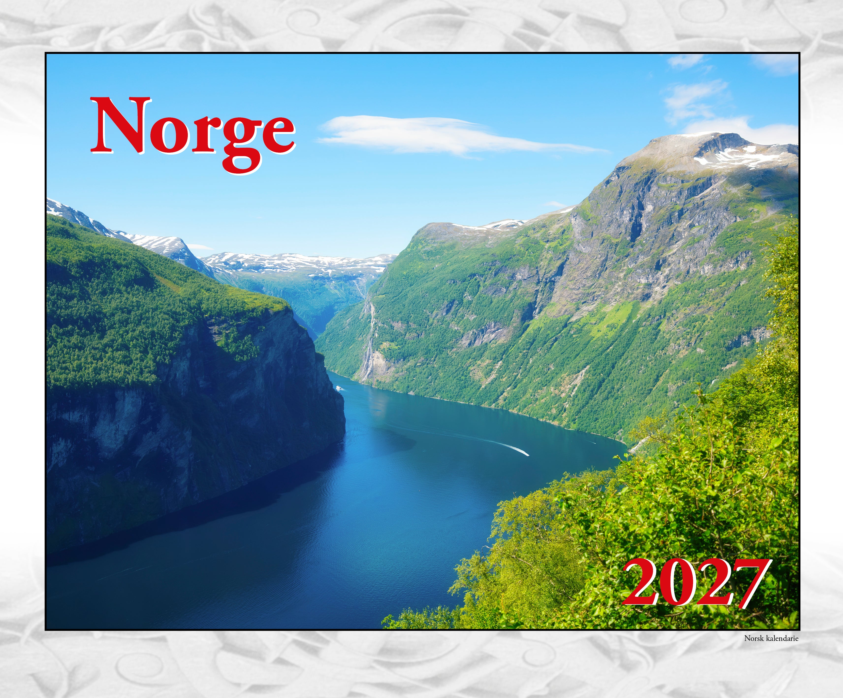 Kalender Norge 2027