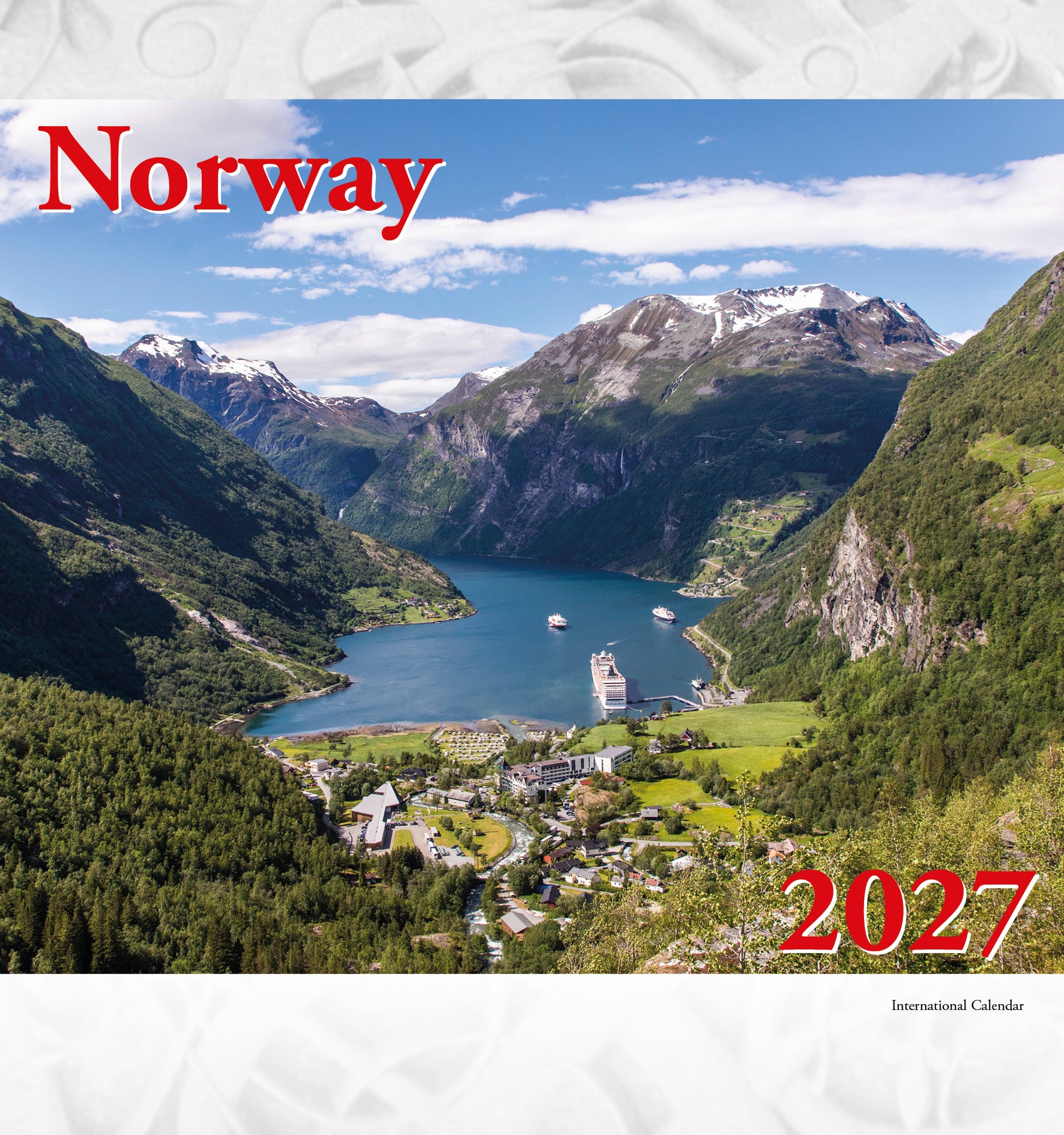 Kalender Norway 2027 internasjonalt kalendarie