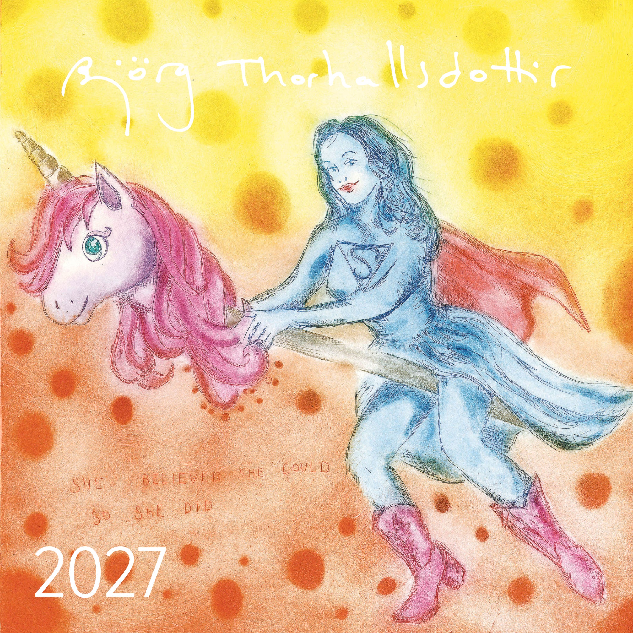 Kalender Björg Thorhallsdottir Kvadratisk 2027