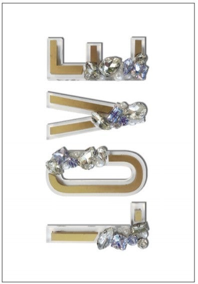 Kort Signature Love Bling P40