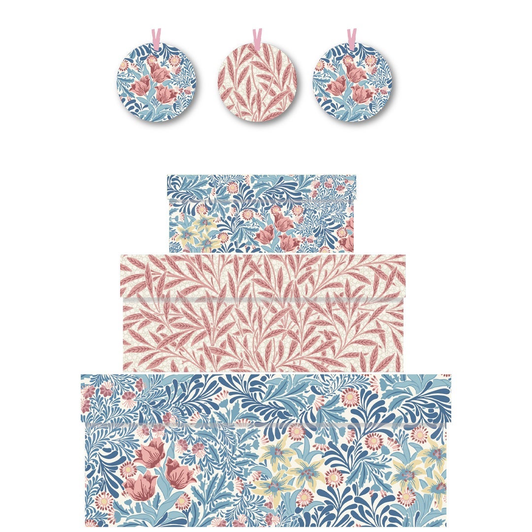 Gaveesker i sett på tre Gaveesker Bower Dearle