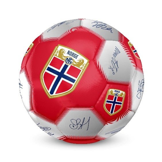 NFF Fotball str 5 Hvit