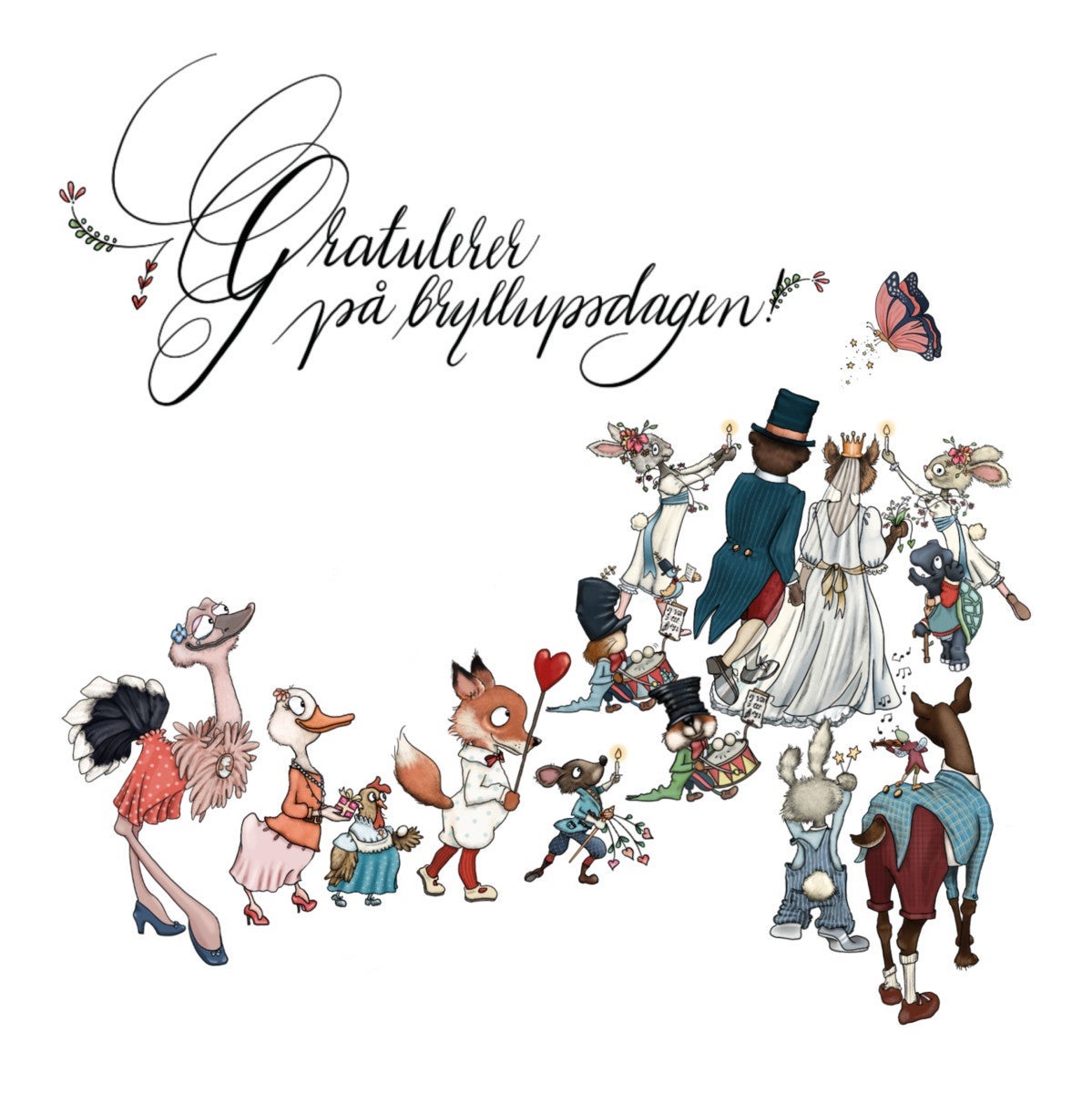 Kort Bryllupstog Talén