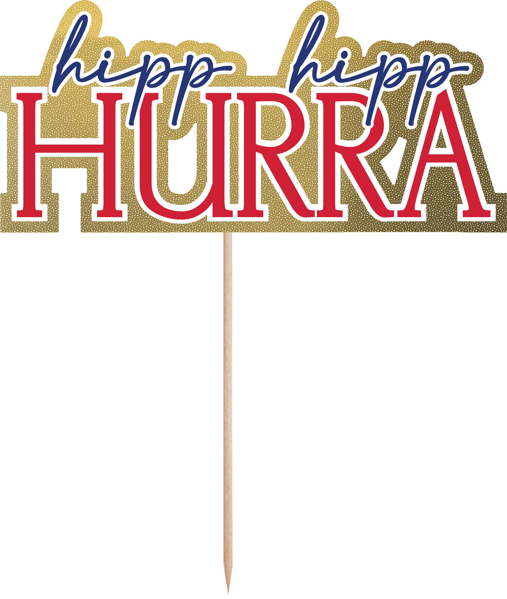 Kaketopp hipp hurra 17. mai