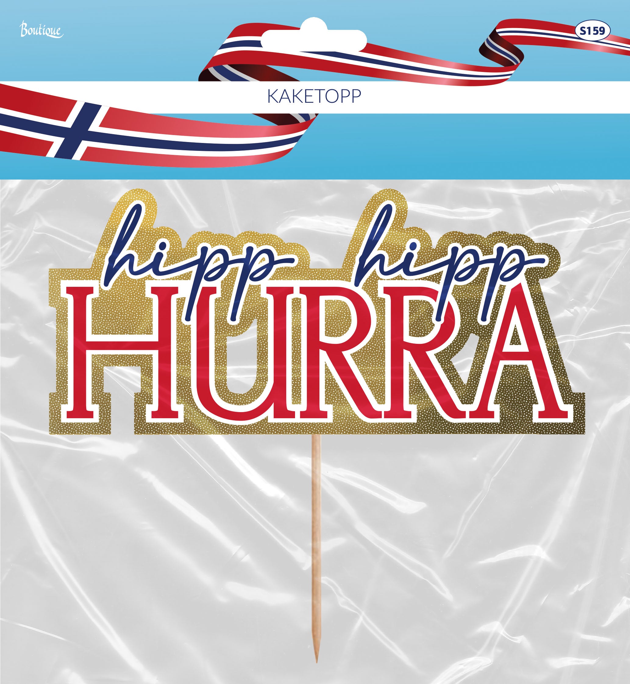Kaketopp hipp hurra 17. mai