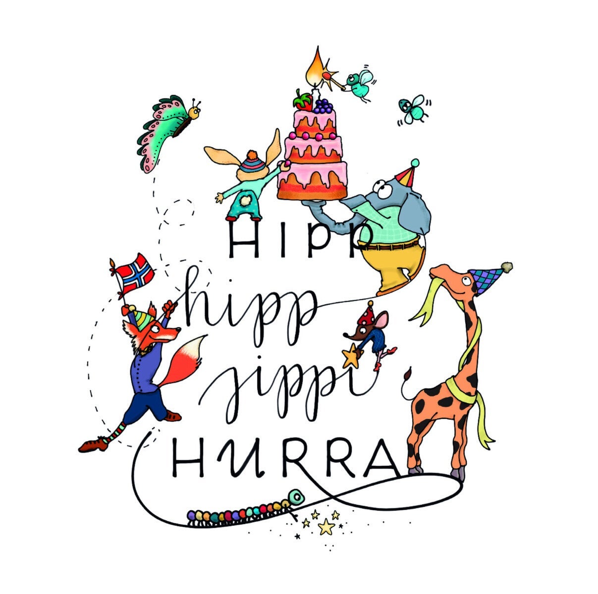 Kort stort hipp hipp Talén