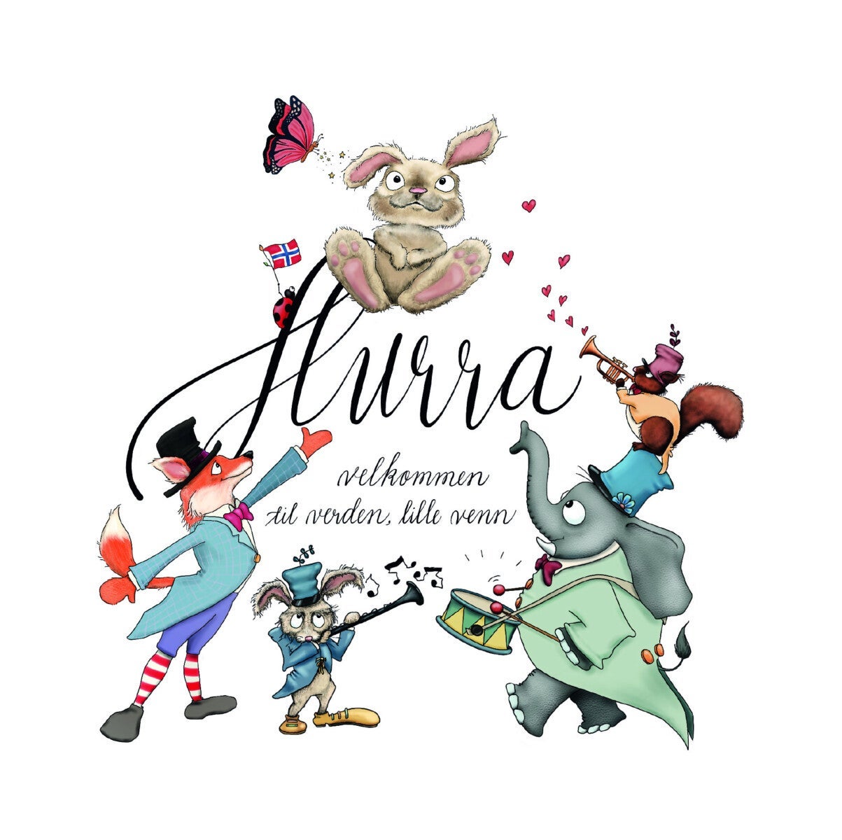 Kort stort hurra velkommen Talén