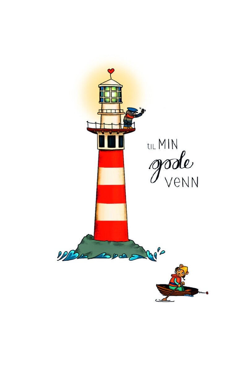 Kort mini fyrtår Talén