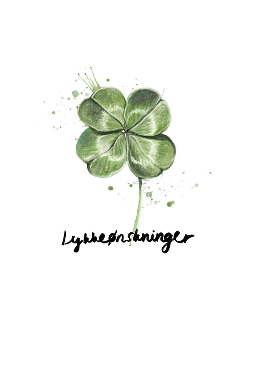 Kort gave firkløver Emmeselle