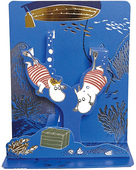 Kort Mummi 3D Mummi dykker