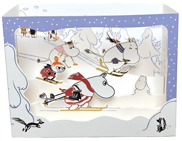 Kort Mummi 3D teater Skikjøring