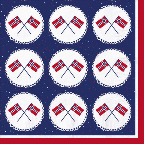 Serviett sirkel 17.mai