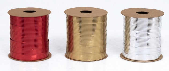 Bånd metallic mønster 50m