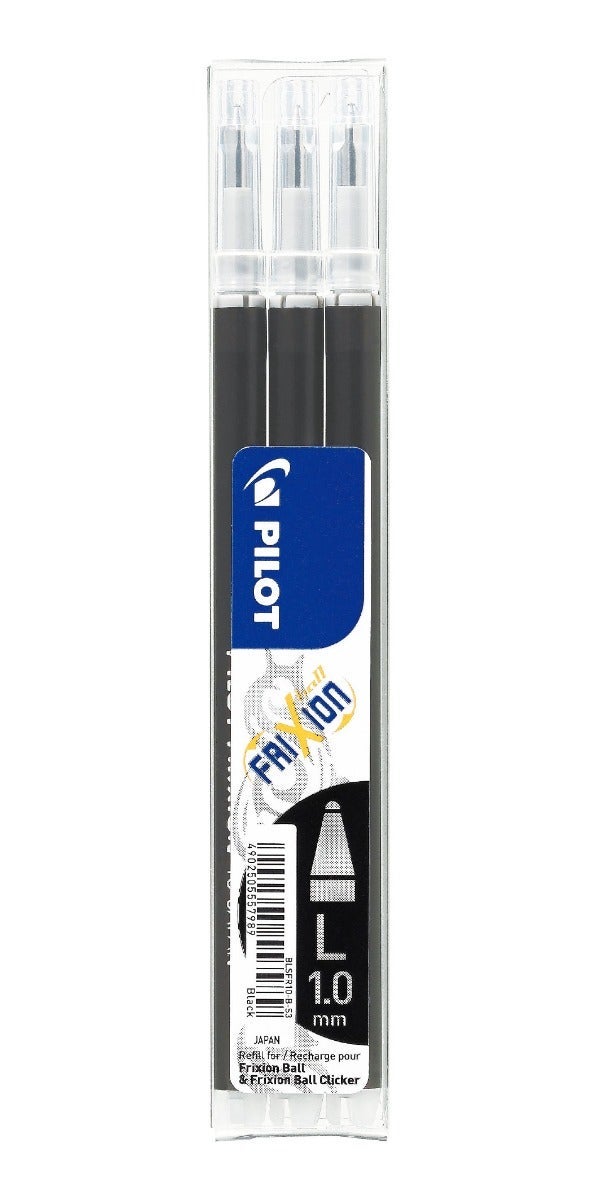 Refill Pilot Frixion 1,0 sort (3)