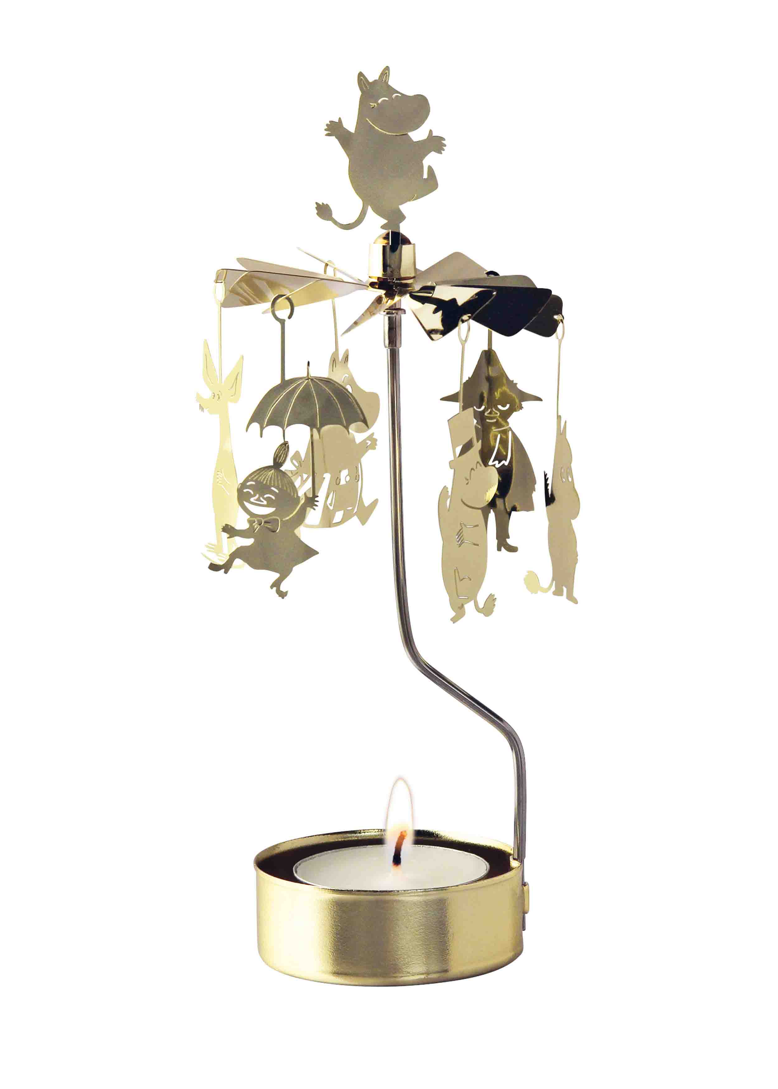 Englespill Mummi Familien 17cm gull