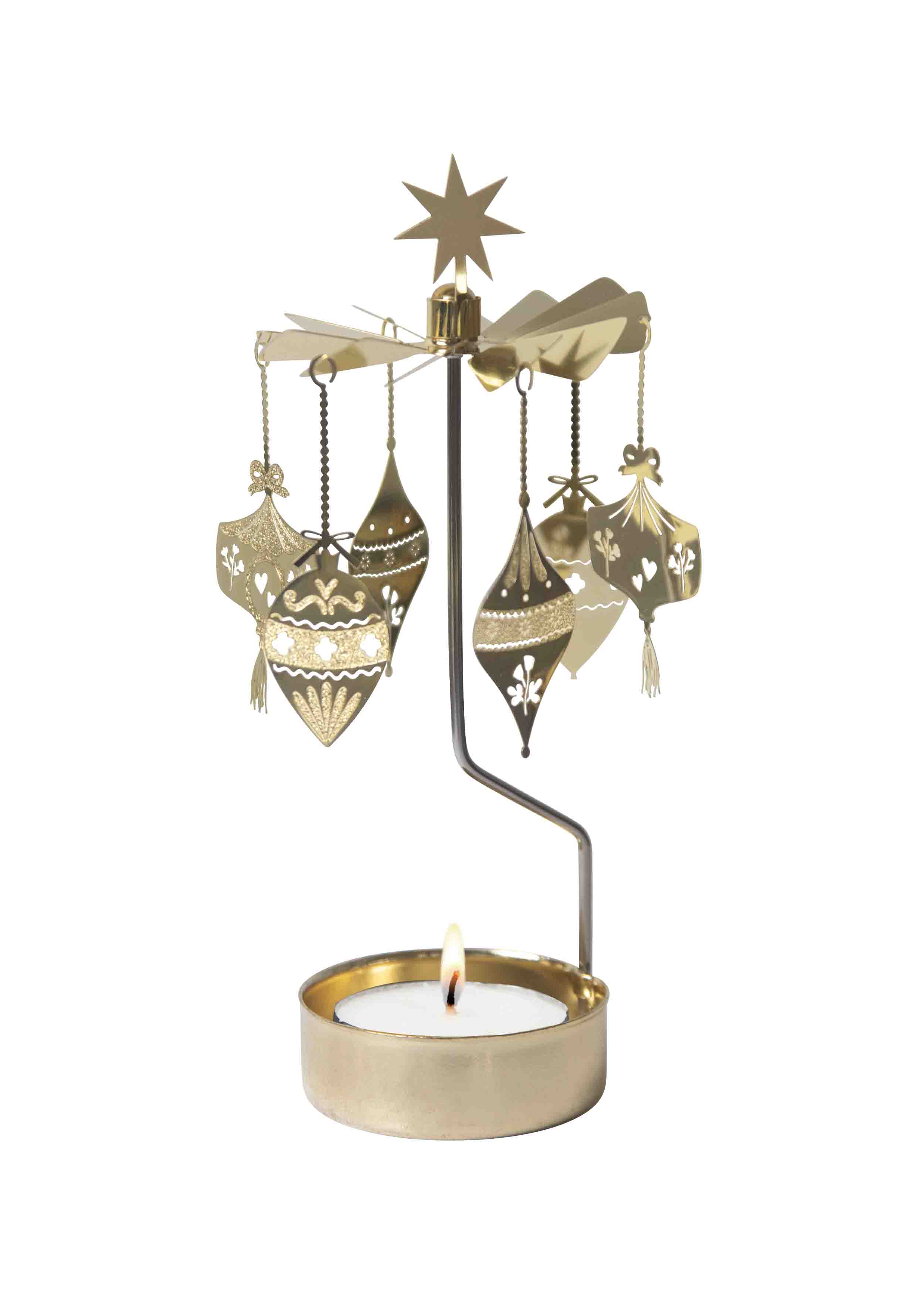 Englespill Ornaments 16 Cm gull