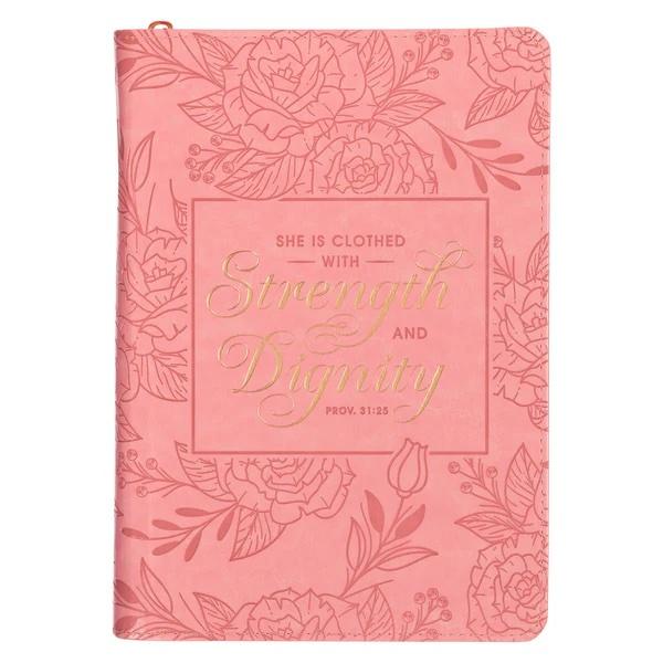 Notisbok m/glidelås She is clothed