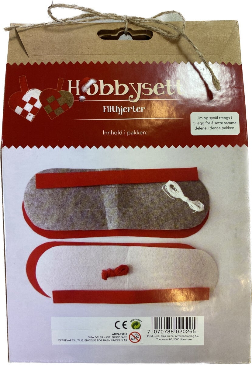 Hobbysett Filthjerter