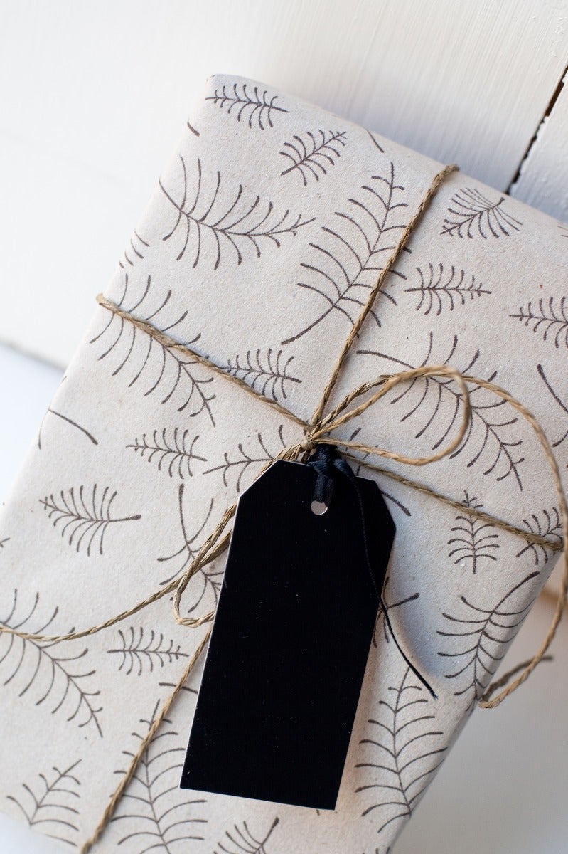 Gavepapir 5m x 70cm kraft Bodil