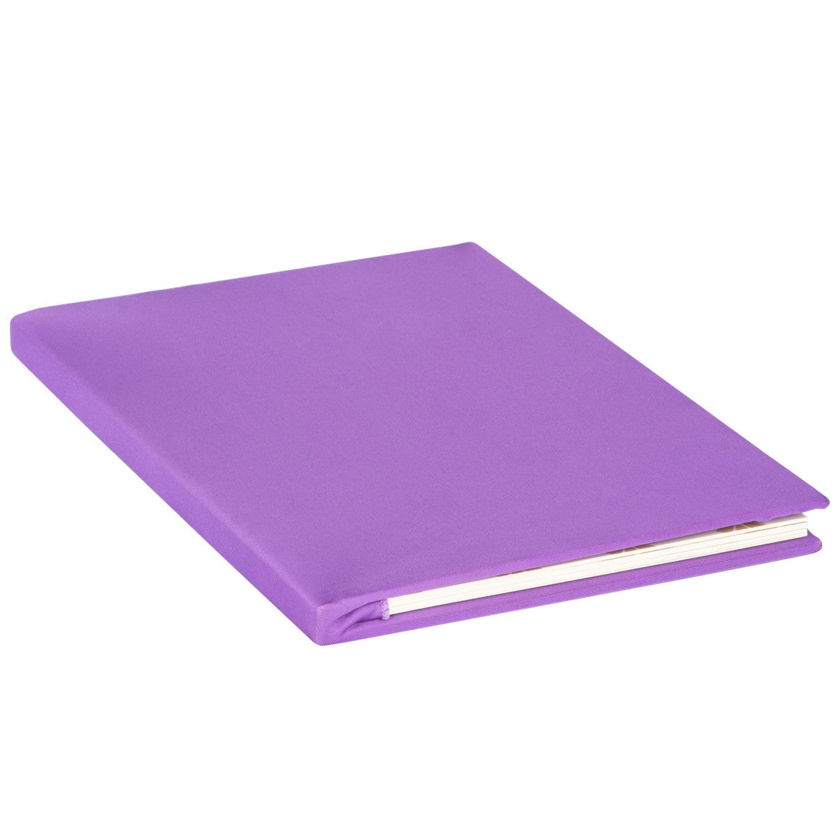 Bokbind Elastisk A4 m/bokmerke Lilla