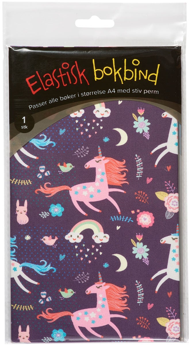 Bokbind Elastisk Unicorn