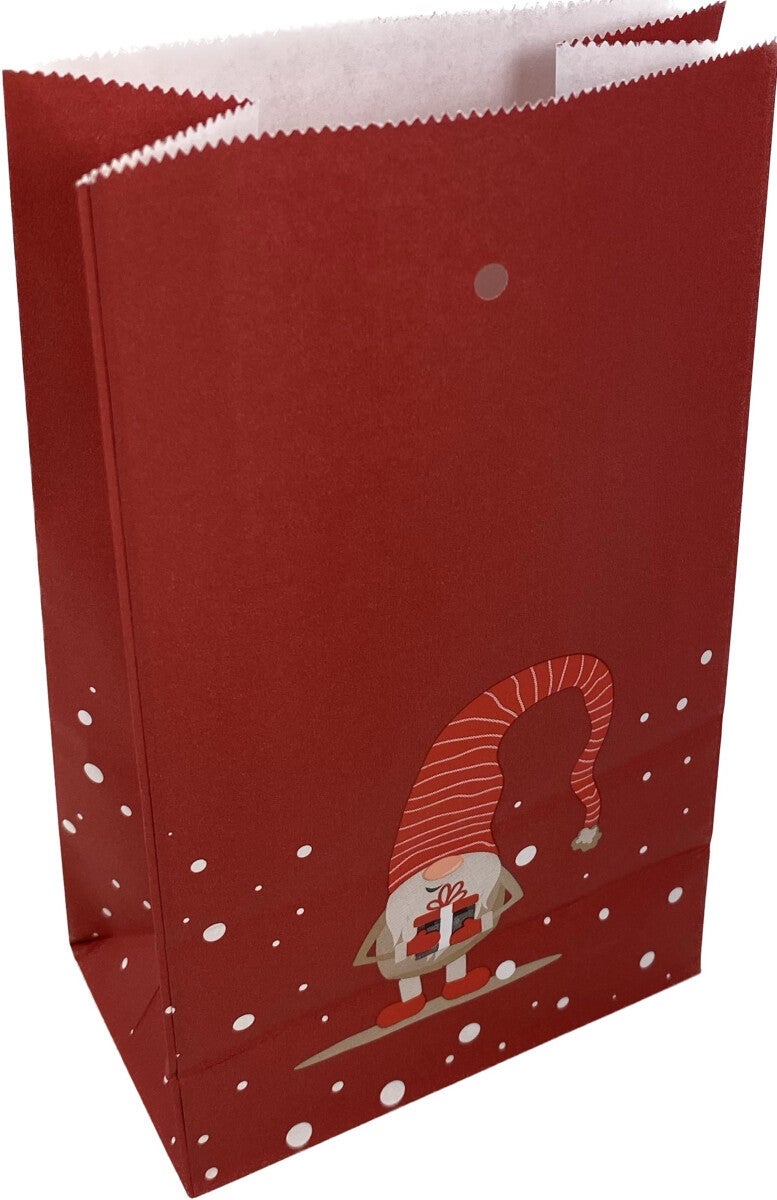 Gavepose  24 stk nisse