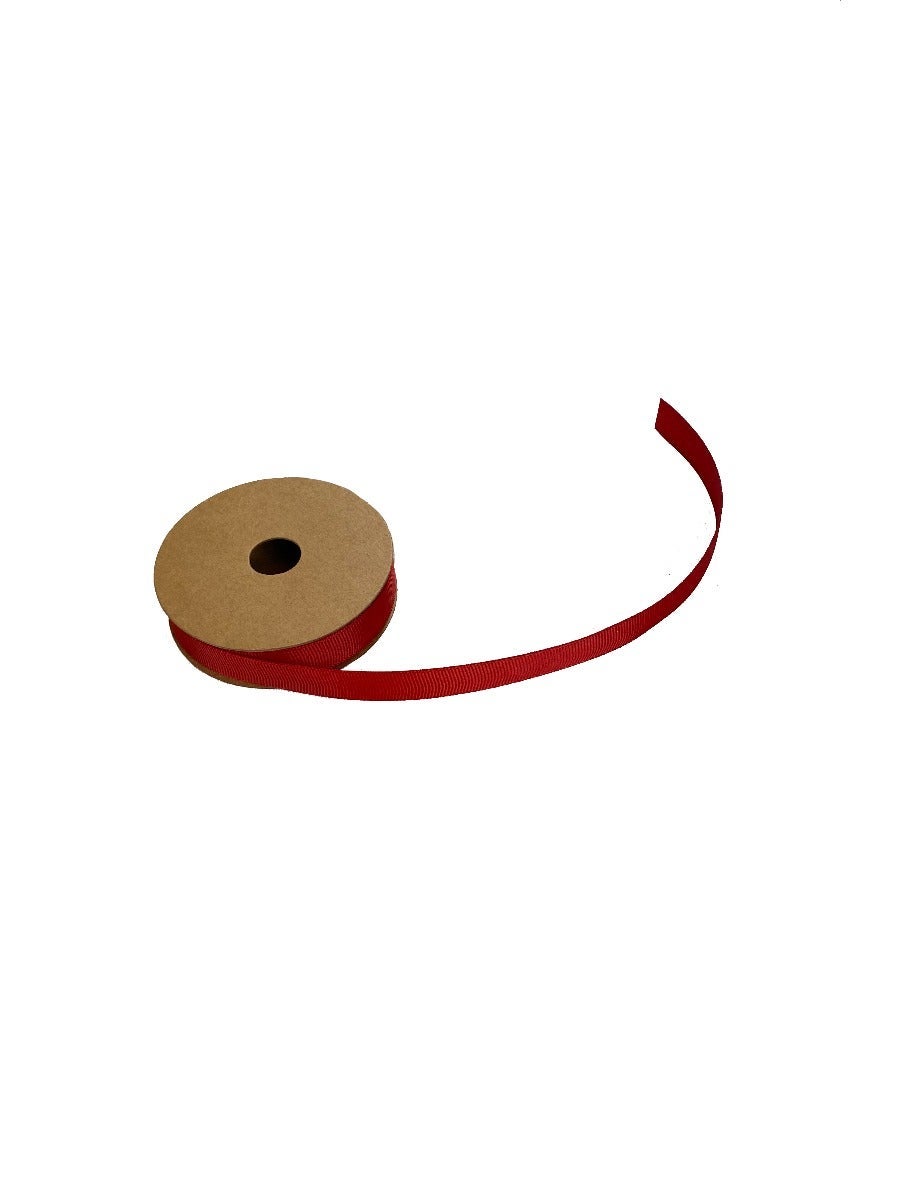 Tekstilbånd 5m x 16mm rød