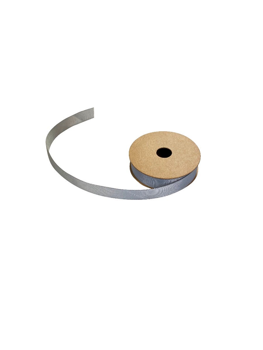 Tekstilbånd 5m x 16mm grå