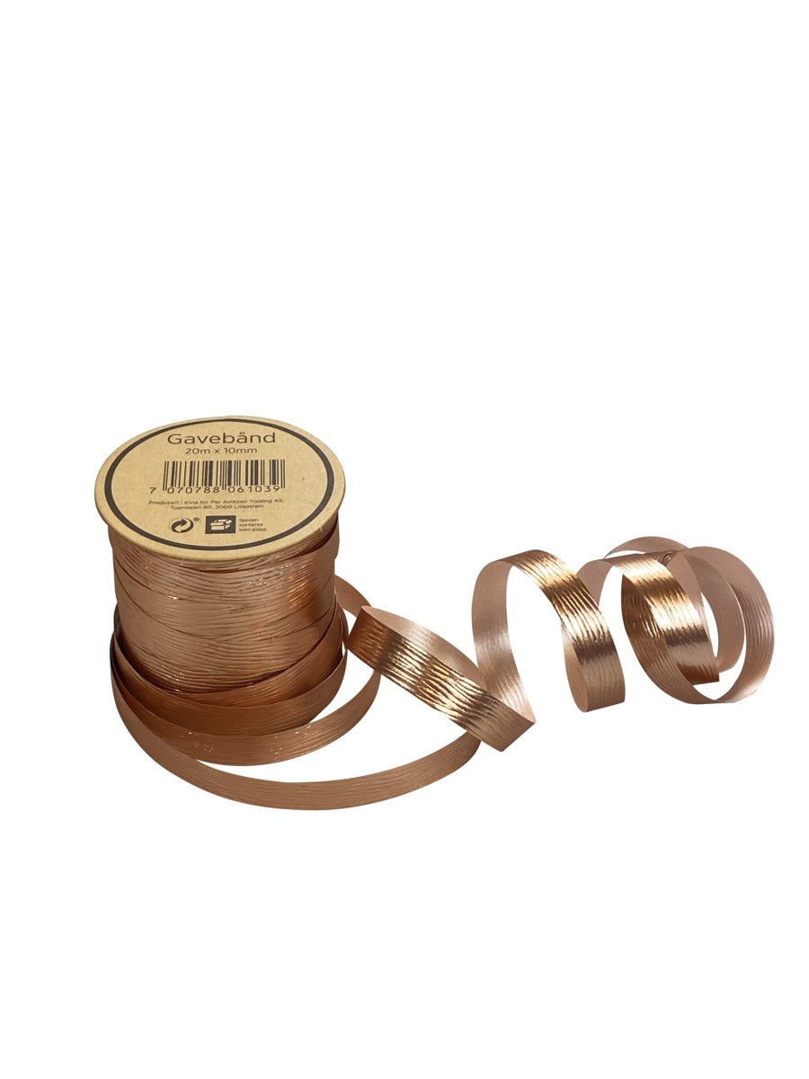Gavebånd 20m x 10mm kobber