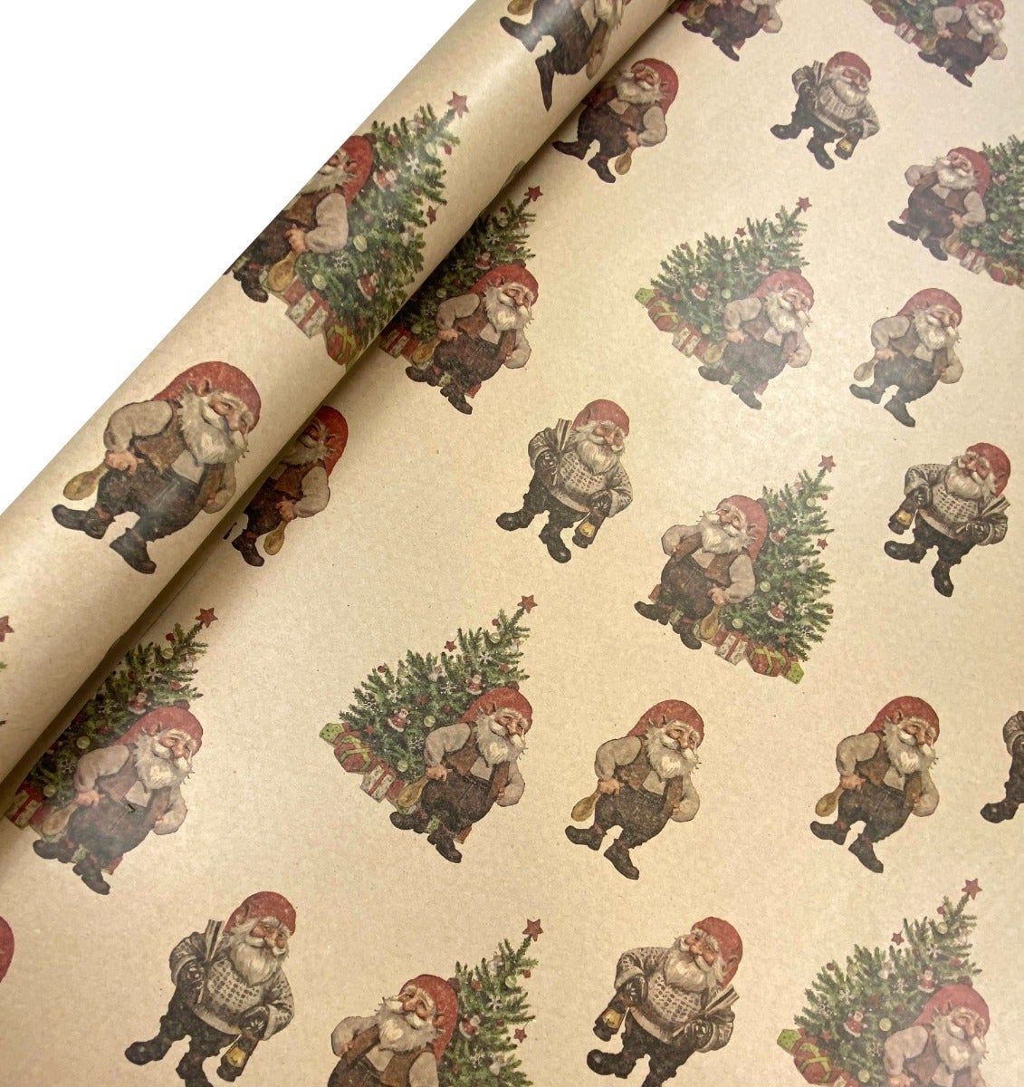 Gavepapir 5m Fjøsnisse Kraft