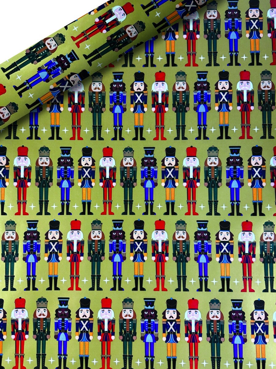 Gavepapir 10m x 70cm Nøtteknekker 70gr LWC kvist