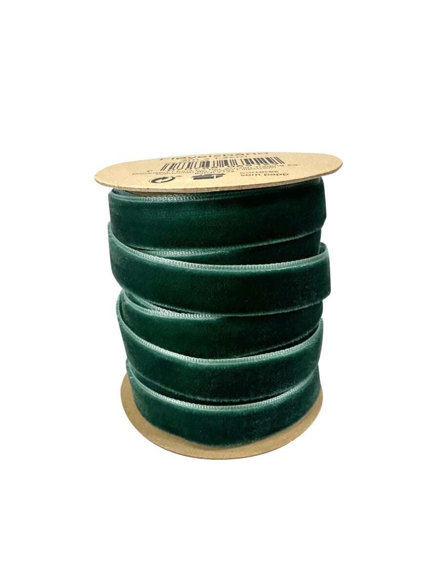 Fløyelsbånd Grønn 3m
