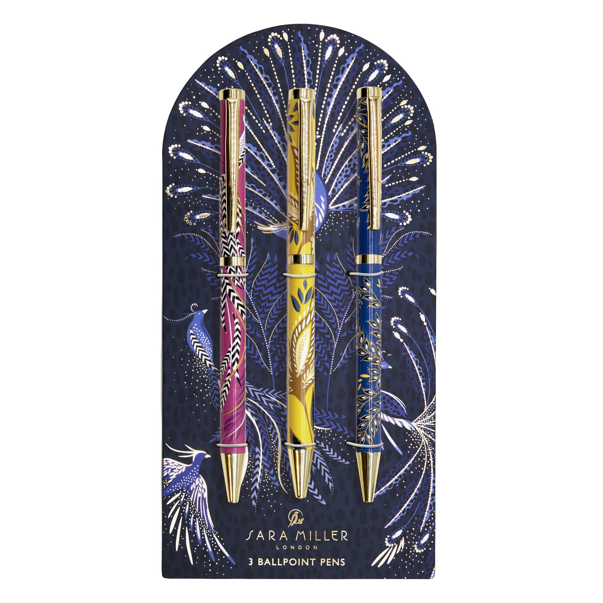 Pennesett Sara Miller London Peacock Parad 3Pk