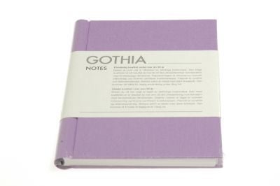 NOTATBOK A5 LINJ PURPLE GREY