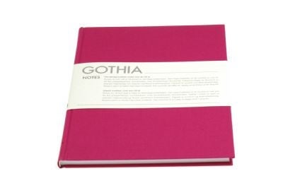 NOTATBOK A4 144 LINJ DARK ROSE