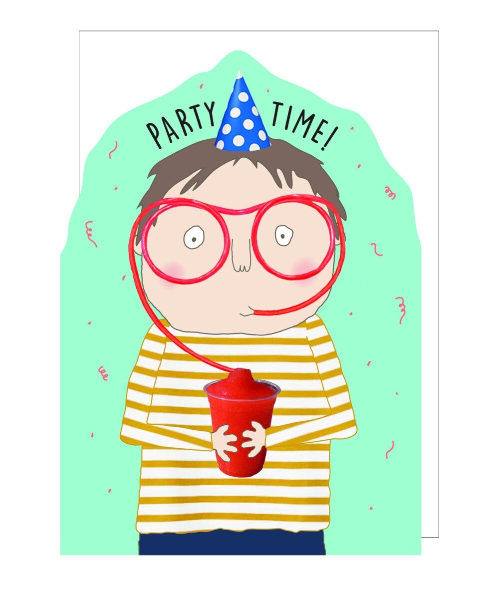 Kort Cheeky Chops Party Straw