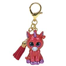 Bamse TY Sunset Unicorn Clip