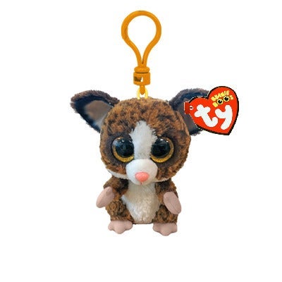 Bamse Ty Binky Bush Baby Brown Clip