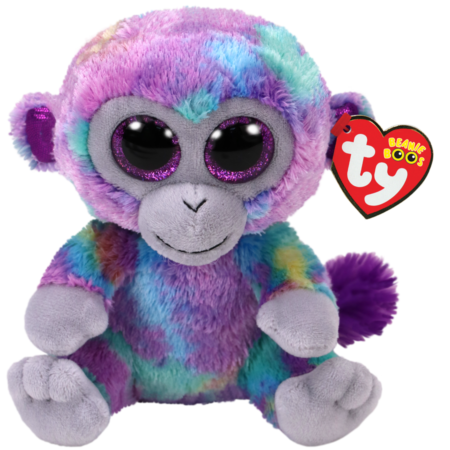 Bamse TY Zuri Multiclored Monkey Regular