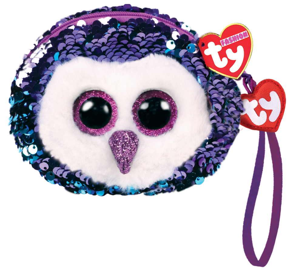 Lommebok Ty Moonlight Lilla Glitter Ugle